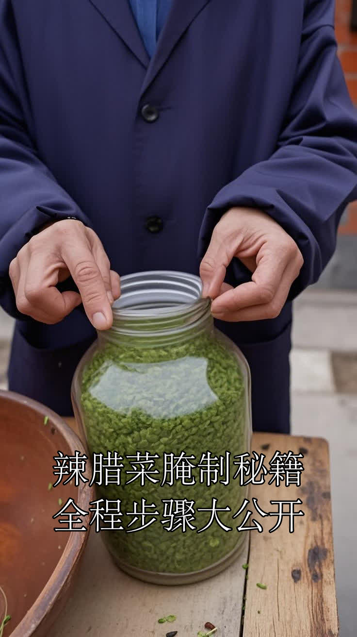 辣腊菜腌制秘籍全程步骤大公开
