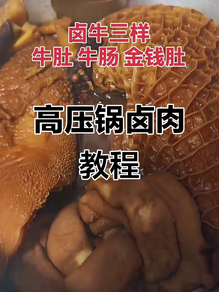 轻松做卤肉,高压锅搞定五香美味