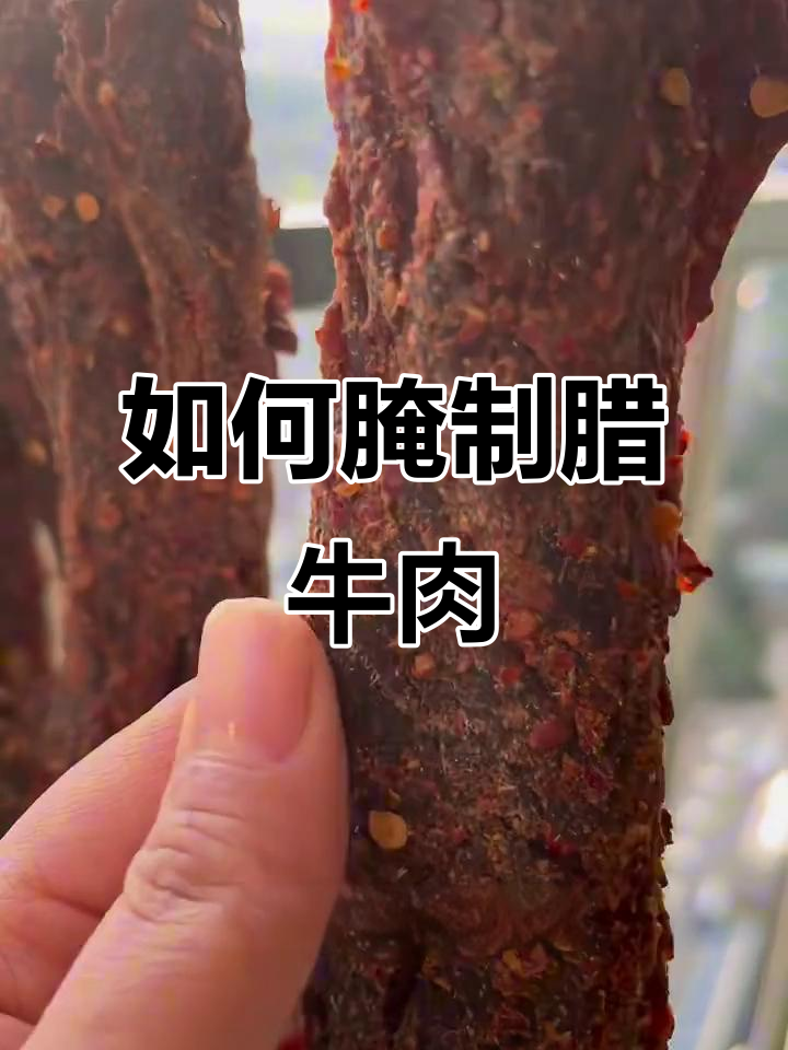 腌制腊牛肉的技巧与步骤,轻松做出美味腌肉