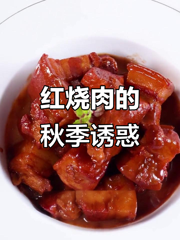 秋日必备,腐乳红烧肉,滋补美味,滑嫩酥香,解馋又暖心