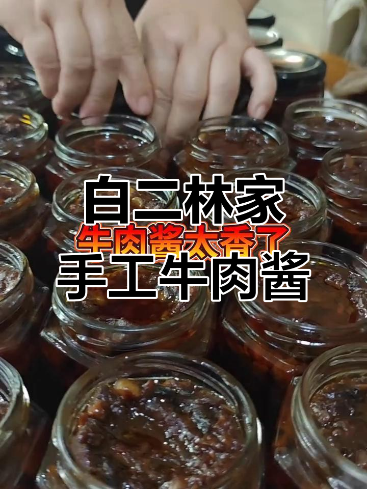 河北沧州白二林牛肉酱,纯手工制作的美味享受