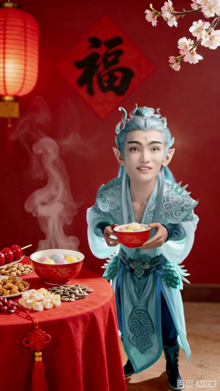 龙崽闹元宵送汤圆