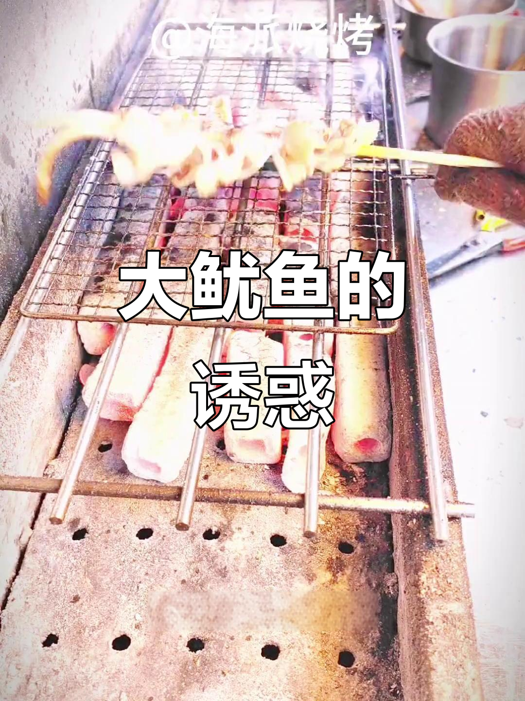 炭烤大鱿鱼，绝对让你回味无穷！赶紧收藏吧！
