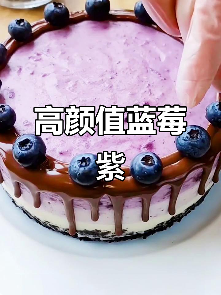 梦幻蓝莓紫,颜值与口感并存的美味体验