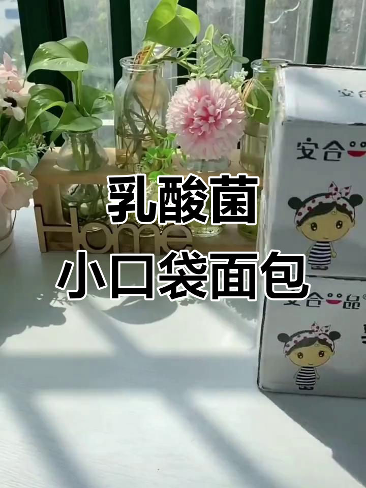乳酸菌小口袋面包,酸甜可口,大人小孩都爱不释手