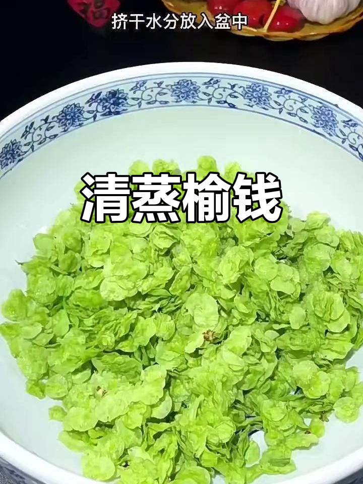 春天必吃蒸榆钱,搭配料汁更美味