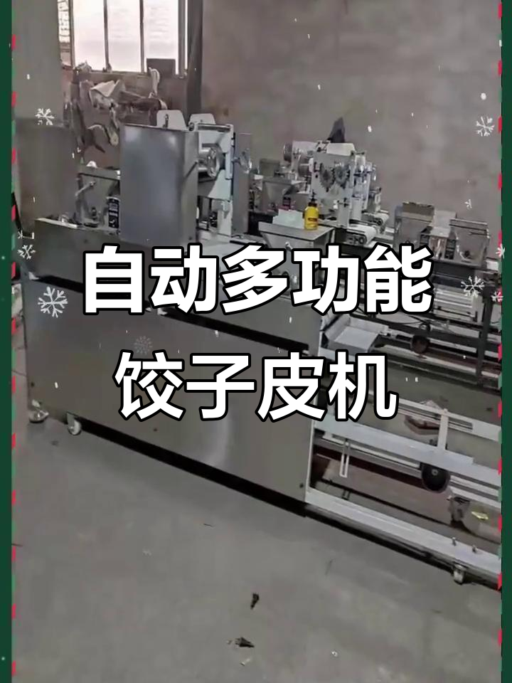 自动多功能饺子皮机