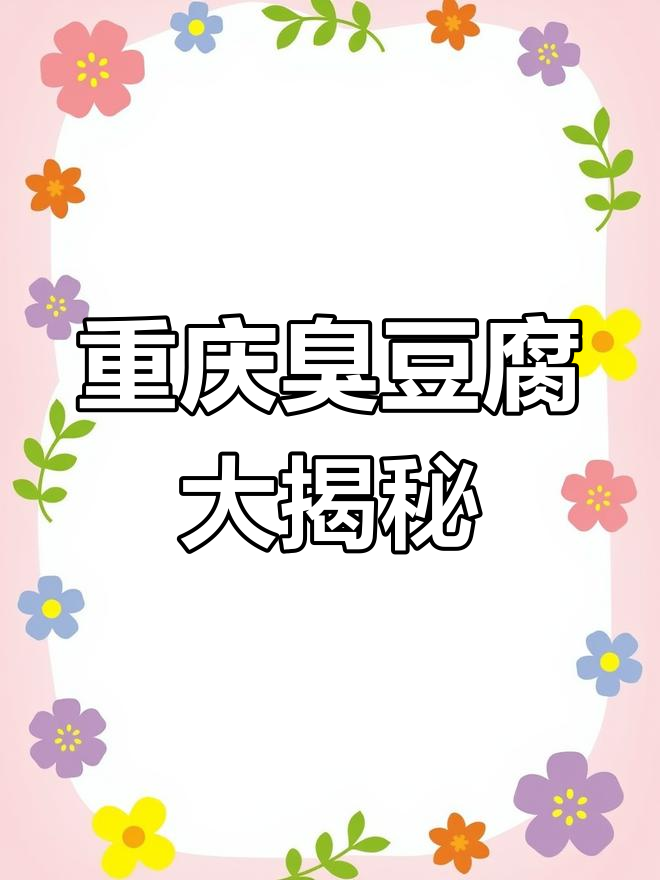 重庆街头臭豆腐,十元一碗让你停不下来!