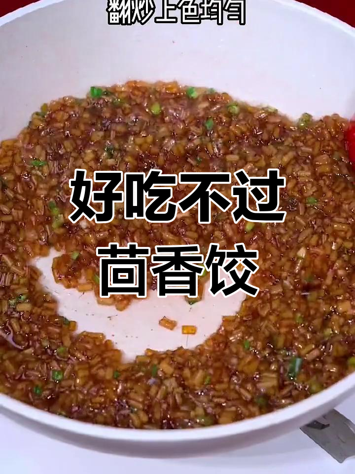 茴香鸡蛋饺子,鲜美至极