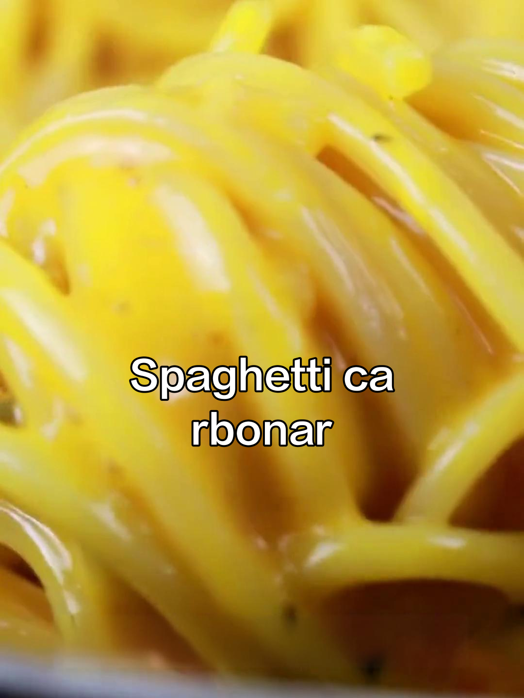 经典意大利面:蛋黄酱腌猪脸Spaghetti alla Carbonara