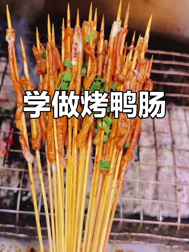 烤鸭肠小串教程,轻松学会街头热销美味
