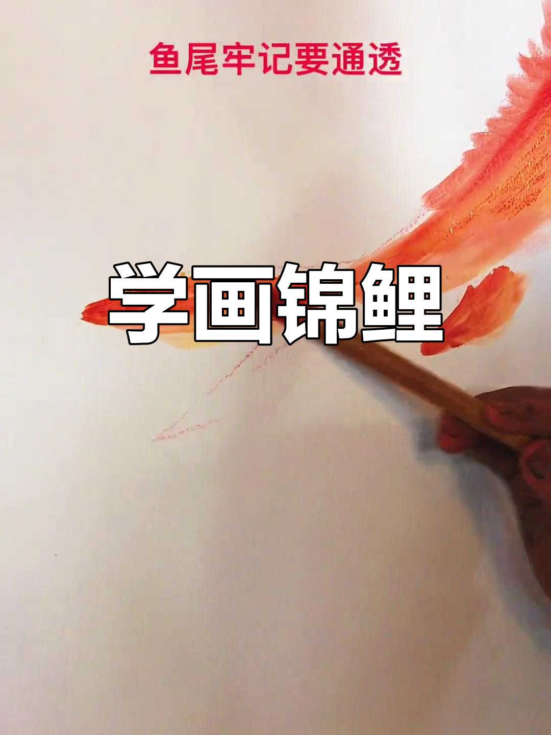 绘制锦鲤技巧大公开,轻松掌握鱼形与色彩