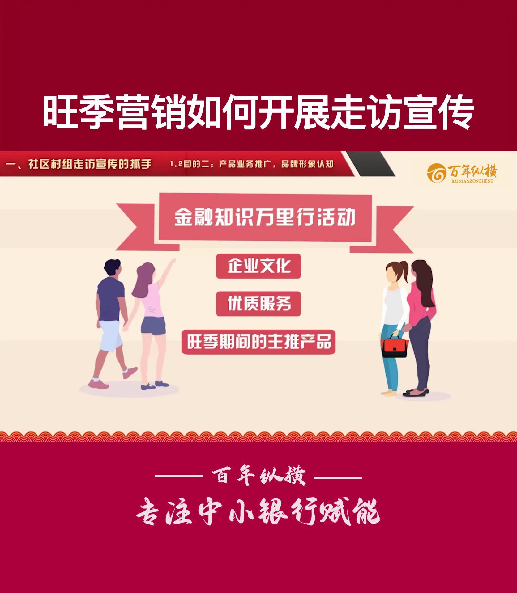 旺季营销如何开展走访宣传