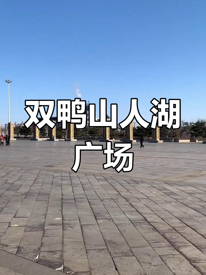 双鸭山人工湖广场:绿意盎然的市政中心