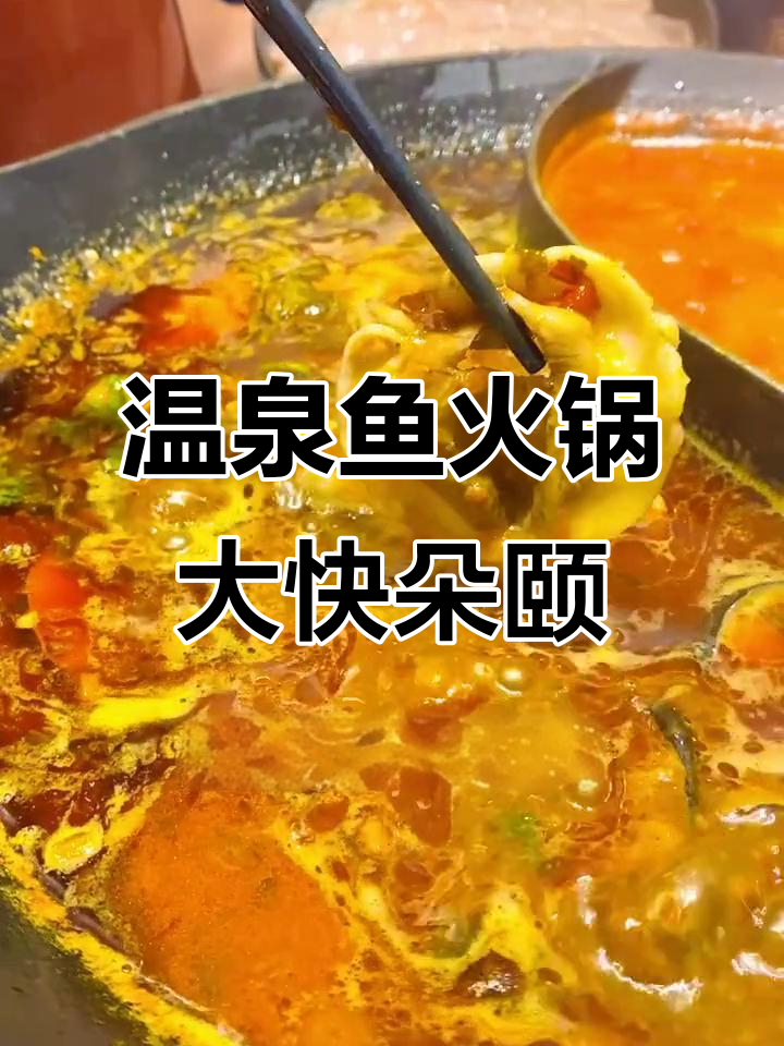 温泉鱼火锅,鲜美不腥!今晚约吗?