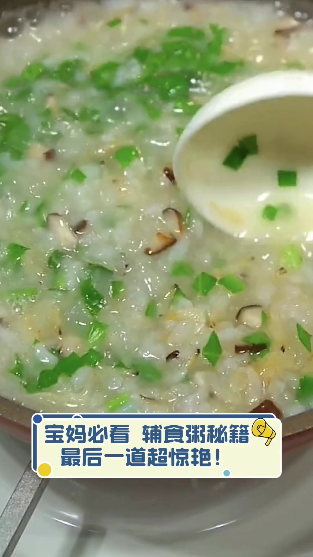 宝妈必看,辅食粥秘籍,最后一道超惊艳!