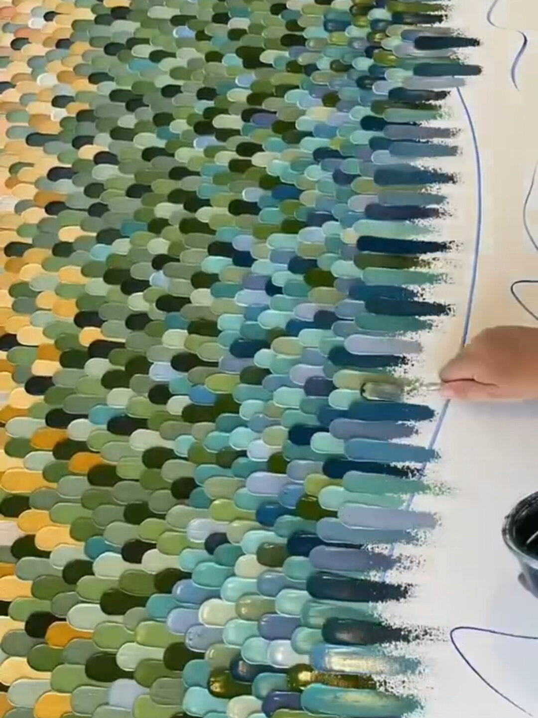 一学就会的 抽象画～