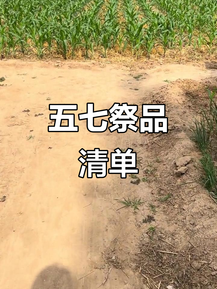 五七祭祀,准备肉碗、烧鸡与鞭炮等物品