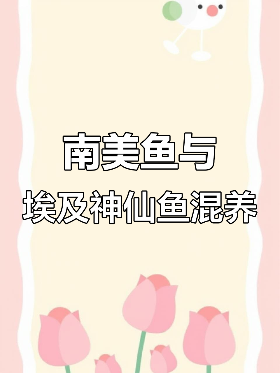 埃及神仙鱼与南美鱼的混养体验，色彩变化惊人