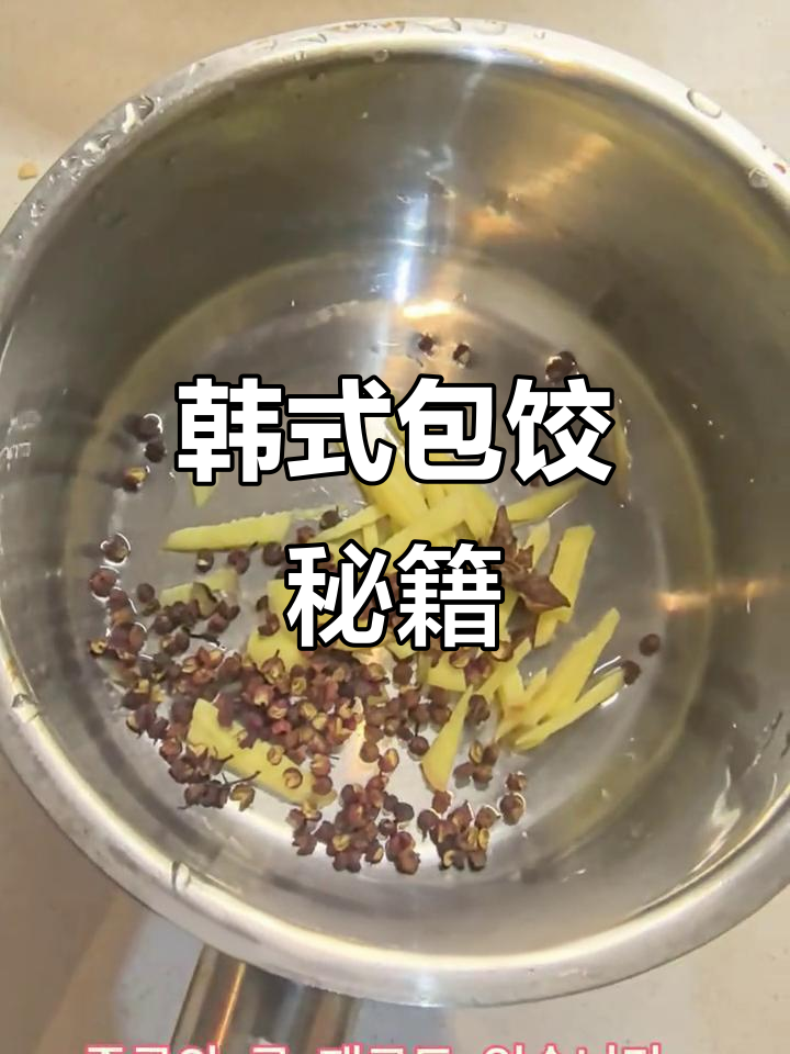 今天教韩国朋友包饺子,特意录制了视频分享