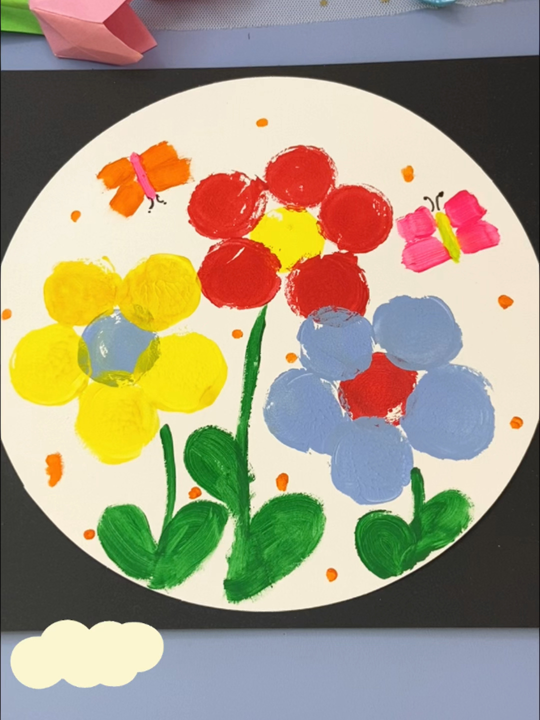 幼儿园简单的手工画