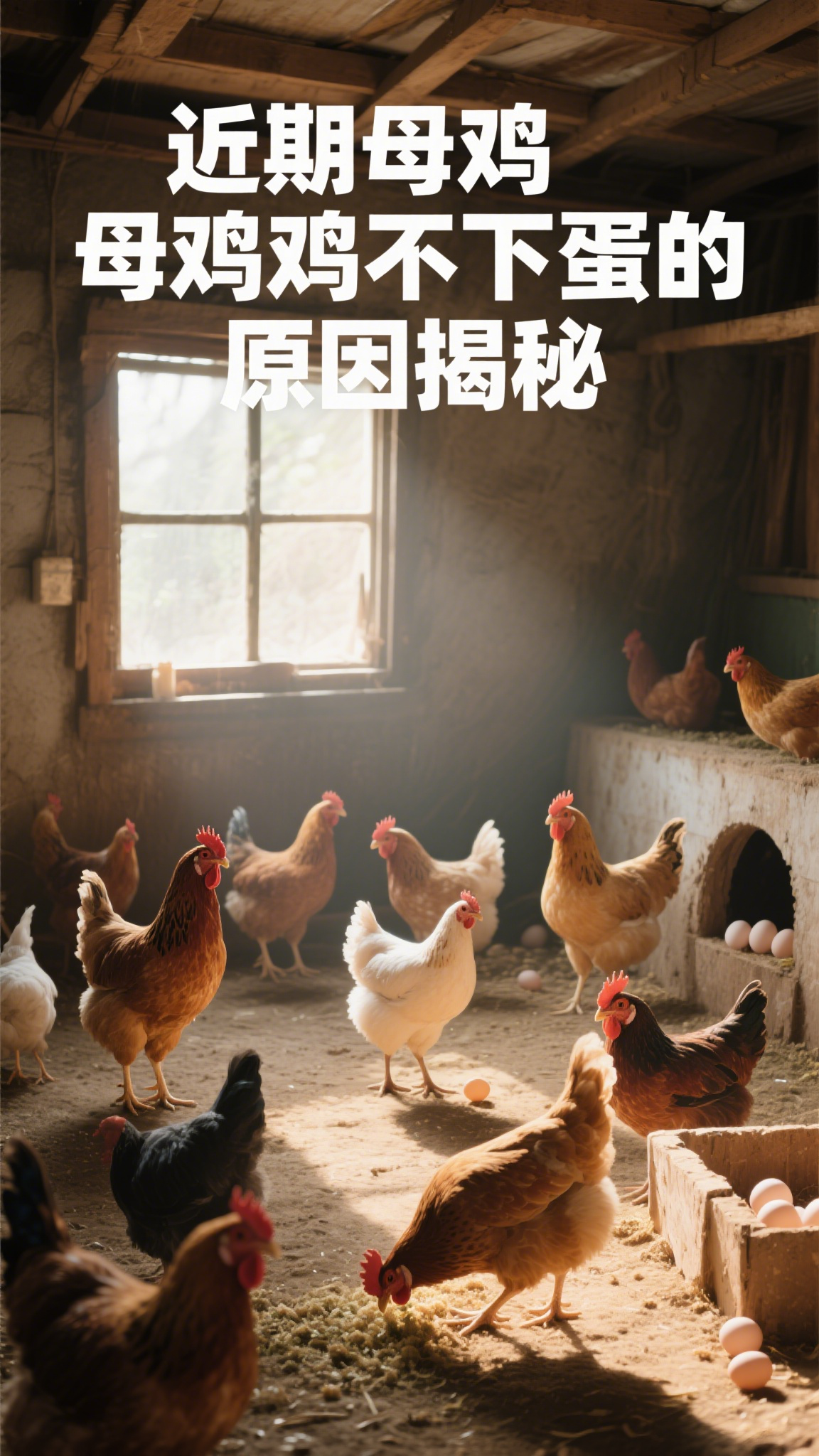 近期母鸡不下蛋的原因揭秘