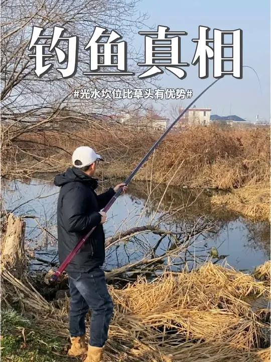 立春后钓鱼,这个真相颠覆你的认知,光水坎位比草头有优势?
