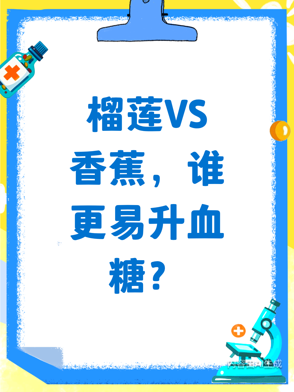 榴莲VS香蕉,谁才是升糖“高手”?