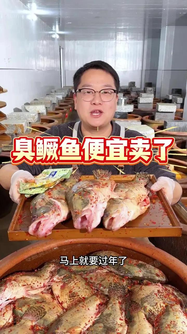 臭鳜鱼便宜卖了,饭店一条臭鳜鱼的价格,我给你们发三条,还送烧鱼料包