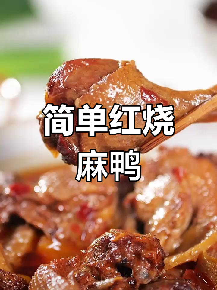 红烧麻鸭的做法