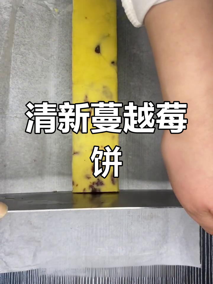 蔓越莓饼干,清新口感,酸甜适中,告别油腻