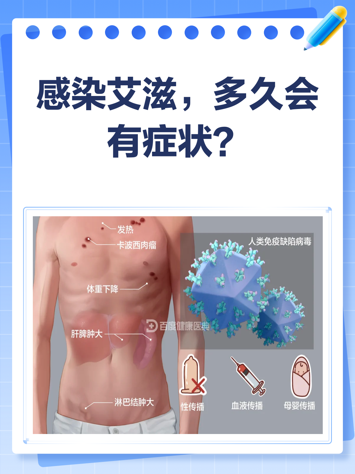 感染艾滋病毒，多久会露出“马脚”？