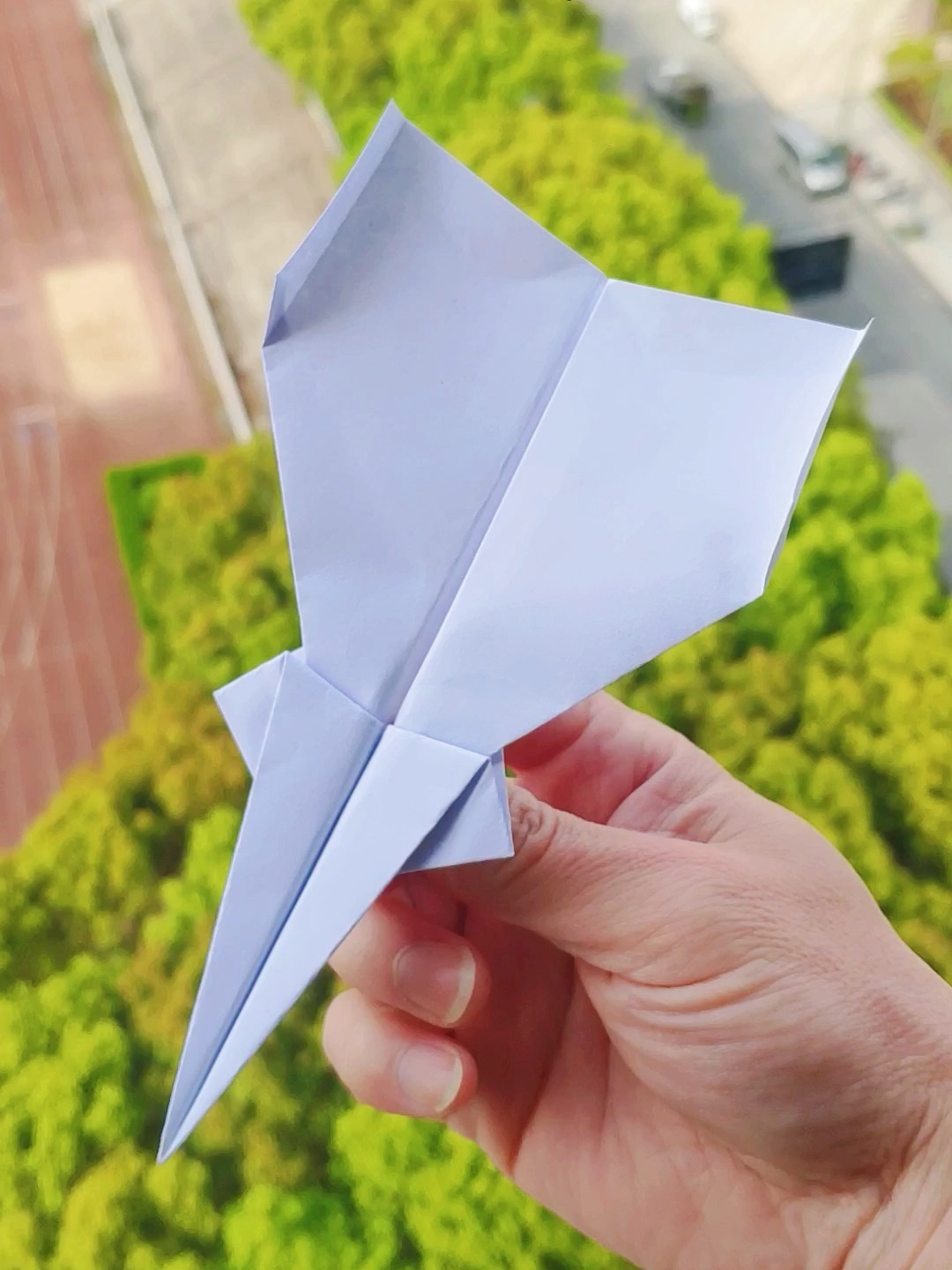 飞机折纸教程,折法简单又帅气的战斗机