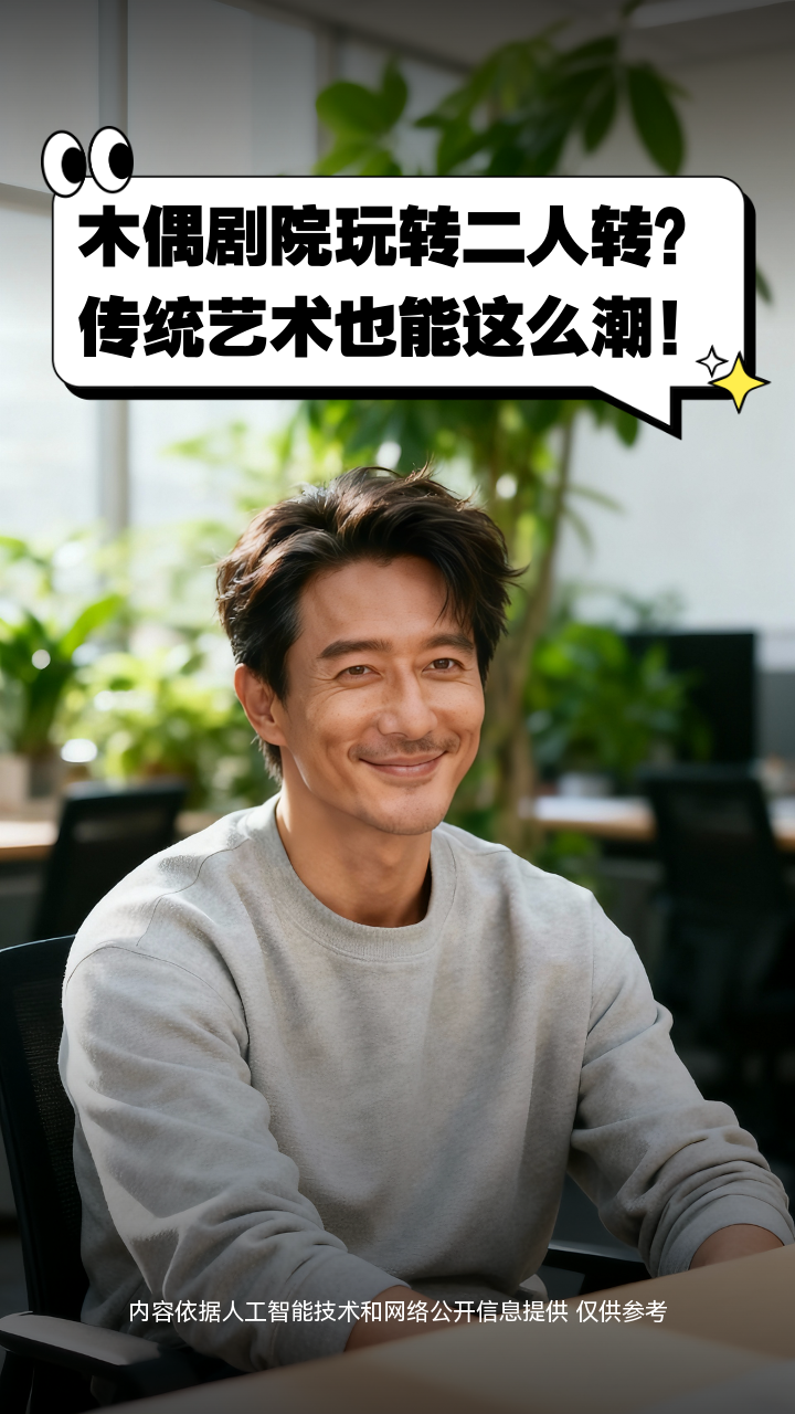 木偶剧院玩转二人转?传统艺术也能这么潮!