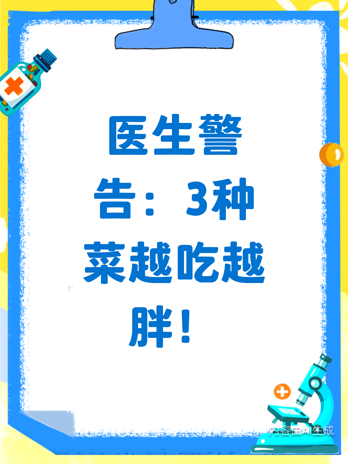 医生提醒:3种菜竟是减脂“绊脚石”