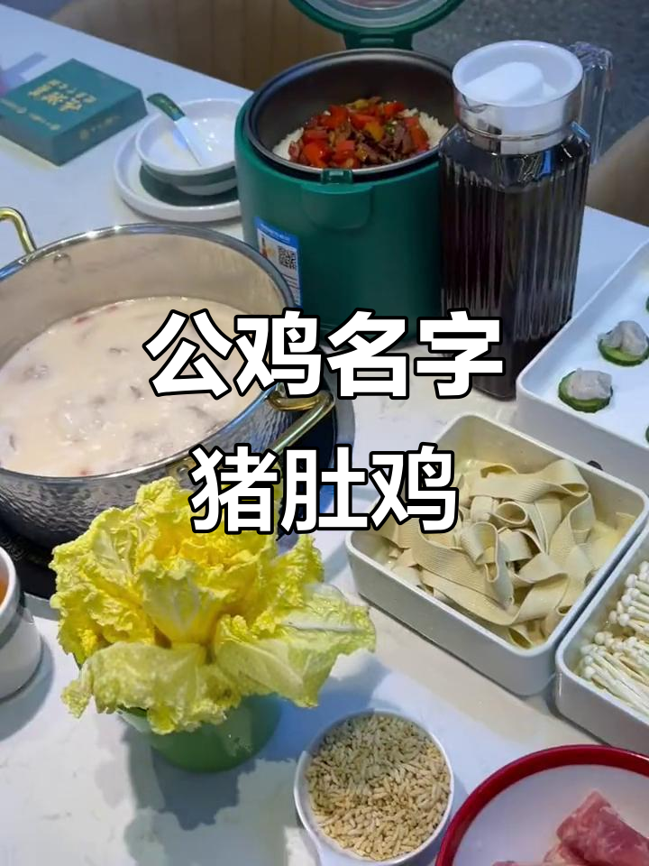 合肥公鸡名字猪肚鸡,鲜美到让人晕倒!