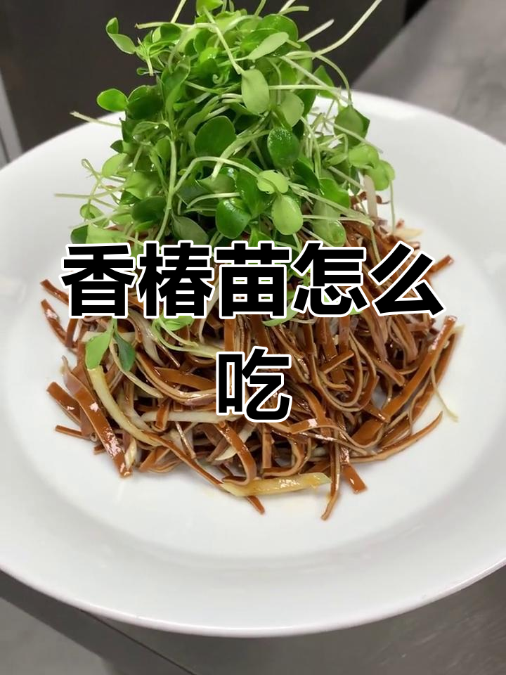 香椿苗凉拌做法大全