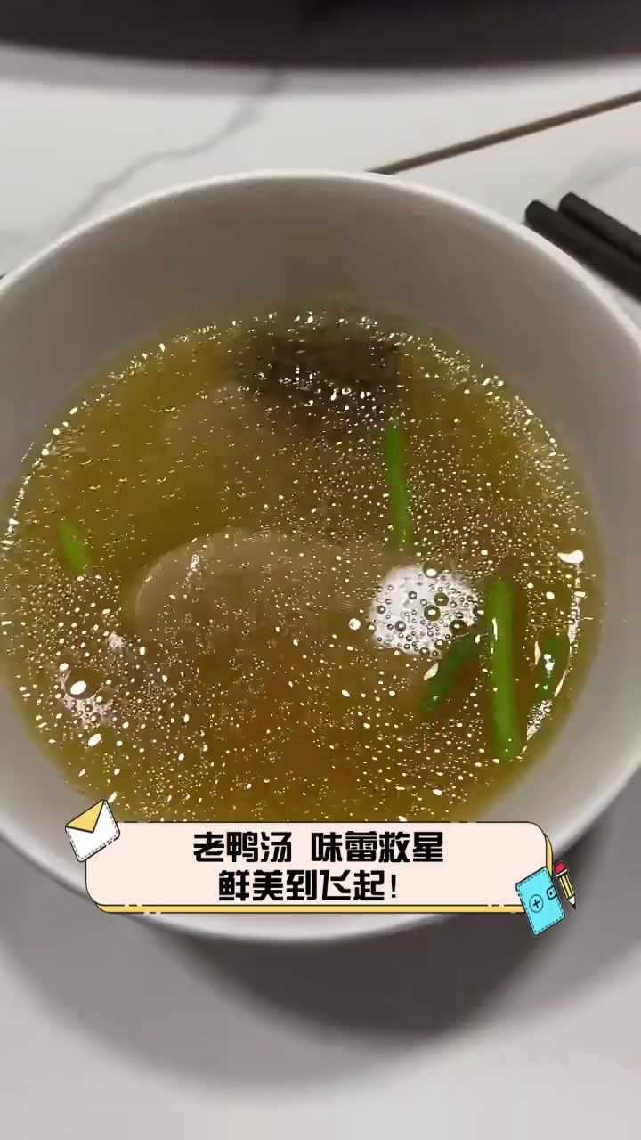 老鸭汤,味蕾救星,鲜美到飞起!