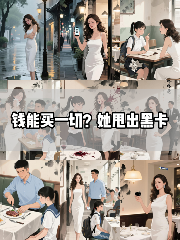 她甩出黑卡买爱情，却输给一碗热汤面