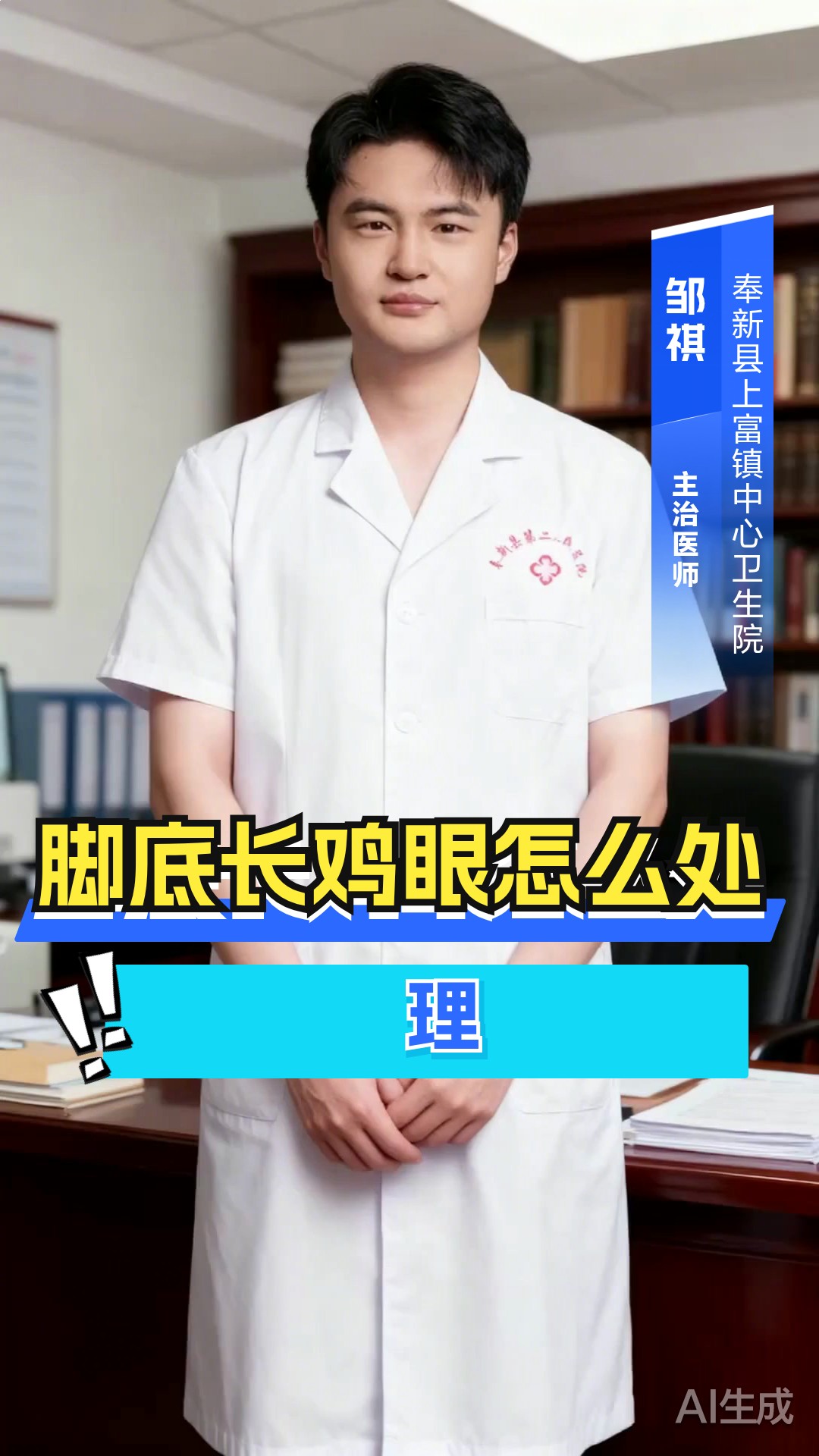 脚底长鸡眼怎么处理
