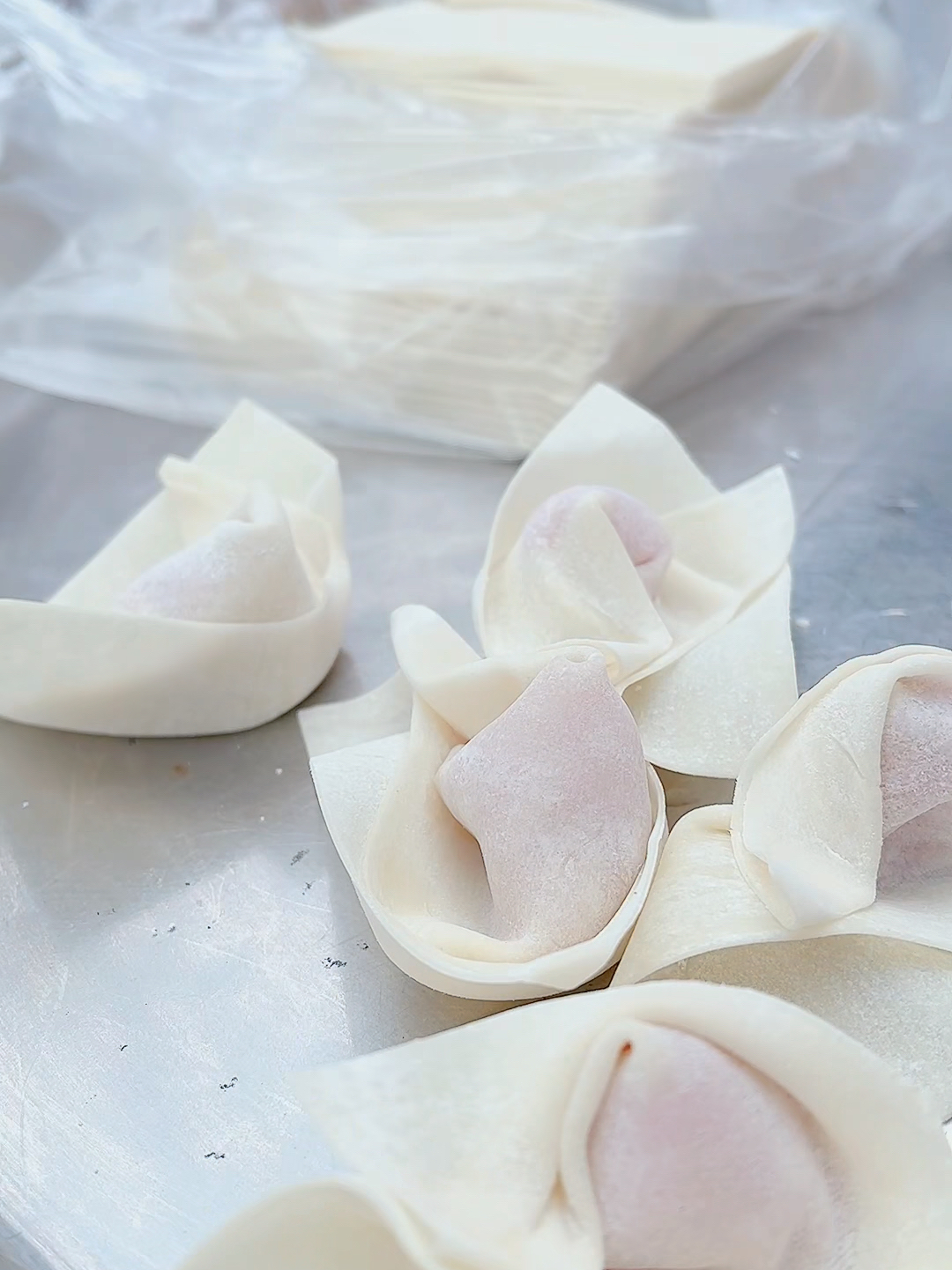 慢动作视频教你包福建馄饨(扁食)包法