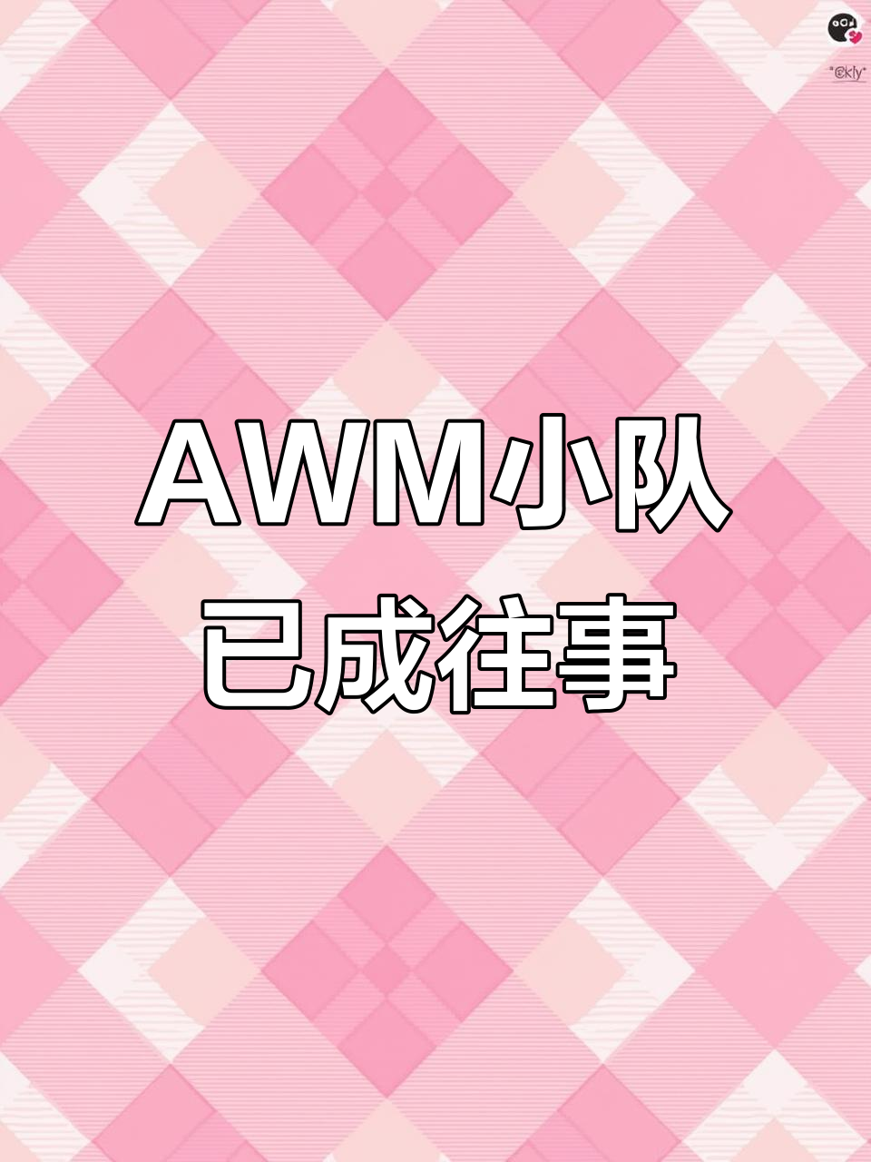 小队长和骑士团被遗忘，AWM绝地求生中的遗憾