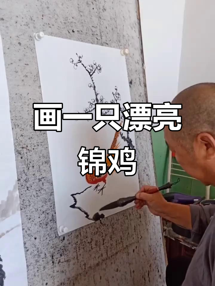 画出美丽锦鸡，细节决定成败
