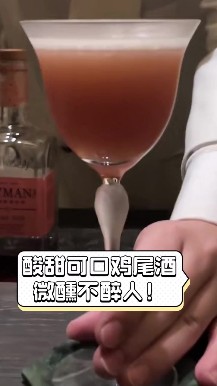 酸甜可口鸡尾酒,微醺不醉人!