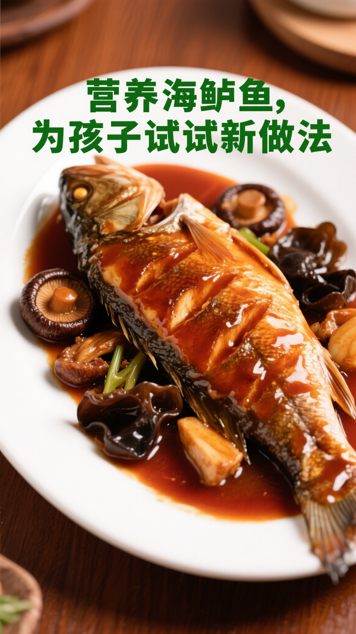 营养海鲈鱼,为孩子试试新做法
