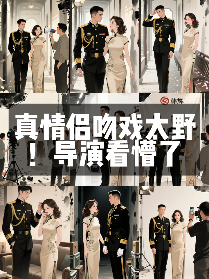 真情侣拍吻戏即兴加码,导演看懵观众甜到齁!