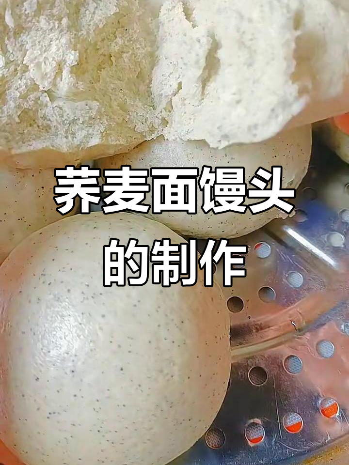 荞麦面馒头比白面的更好,做法超简单