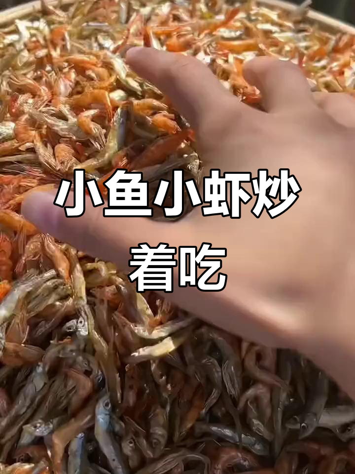 湖南小鱼小虾,无盐干炒更香,下饭神器
