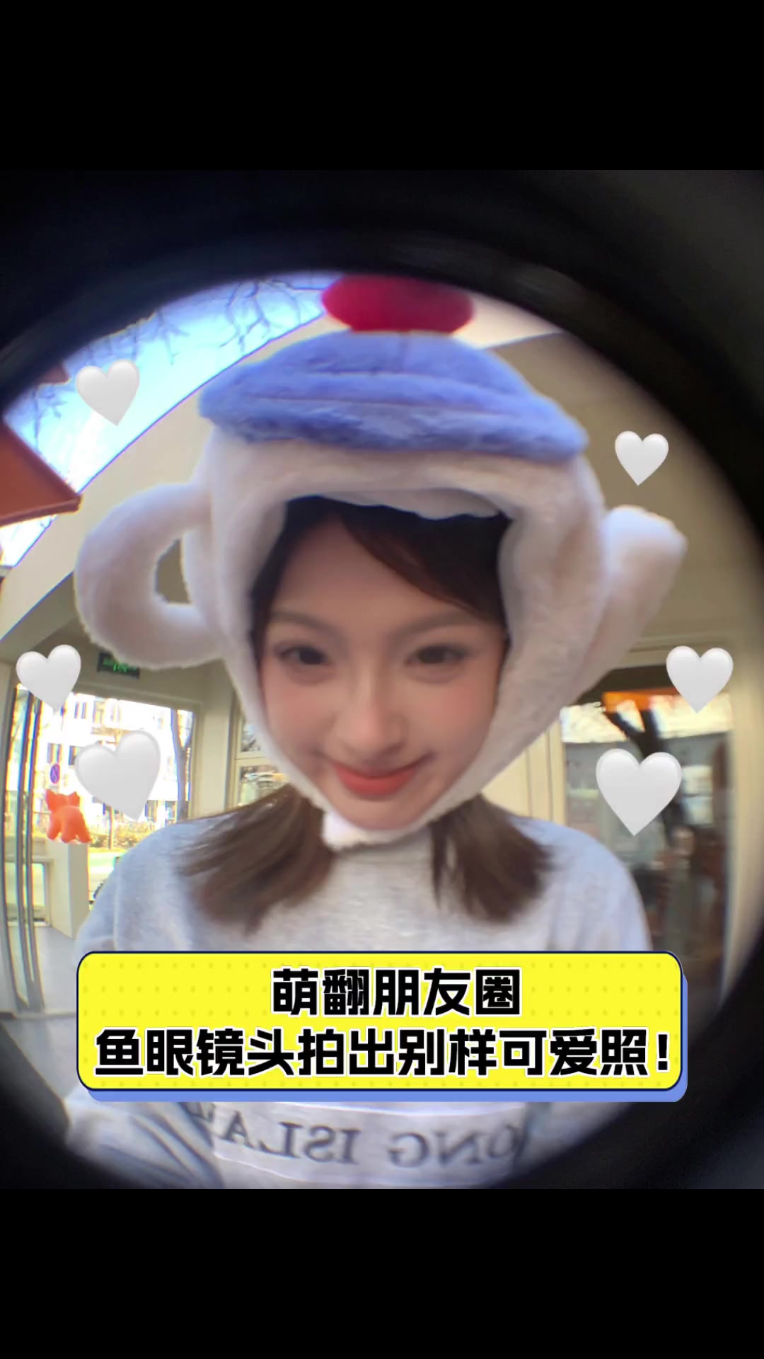 萌翻朋友圈,鱼眼镜头拍出别样可爱照!