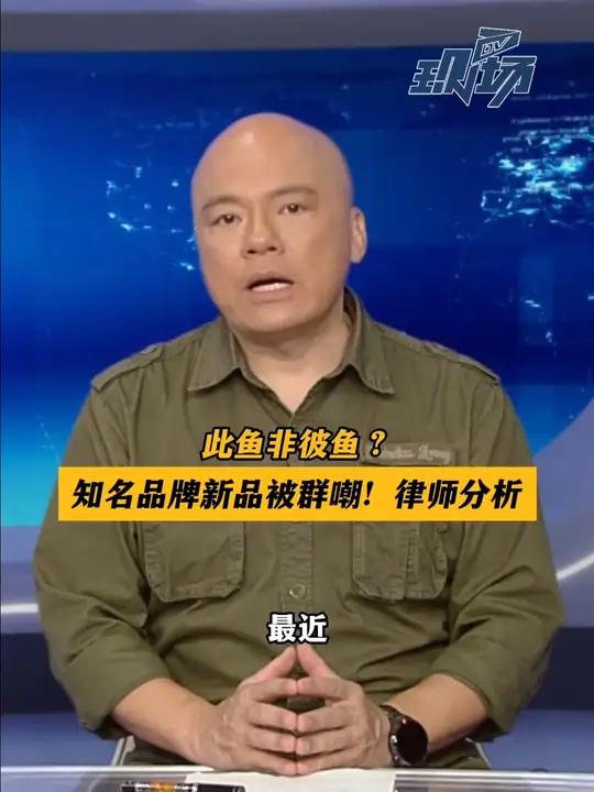 dv短评 此鱼非彼鱼?知名品牌新品被群嘲!律师分析 声量计划